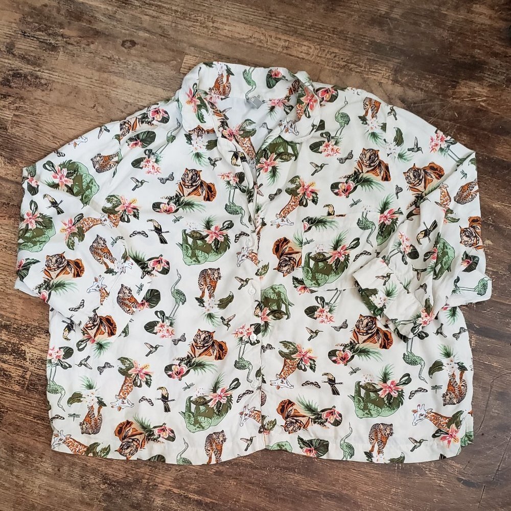 Asos Lounge Wear Button Up